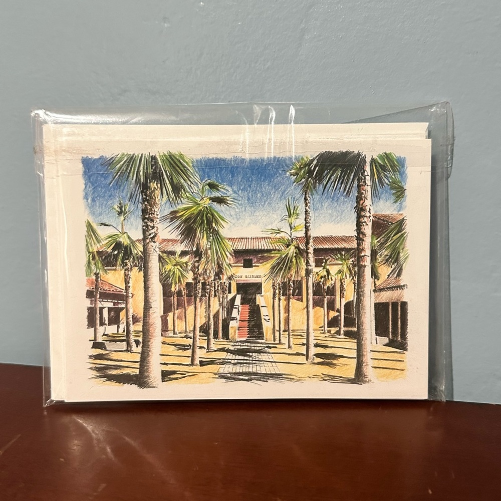 Stanford University Greeting Card Set 4 w/ Envelopes School of Business 2003 New